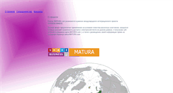 Desktop Screenshot of matura.com